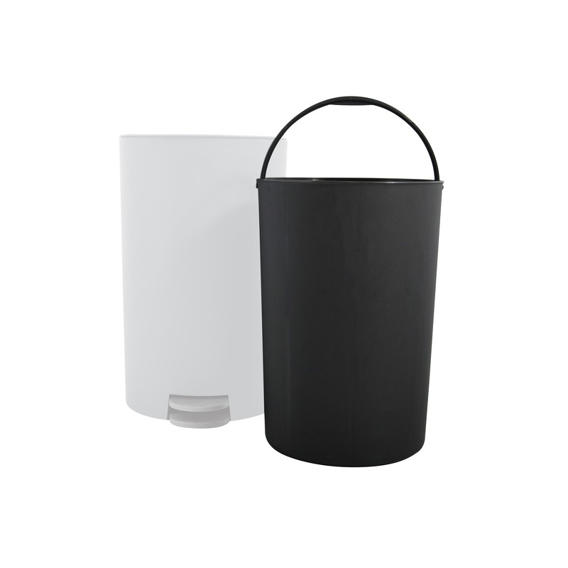 Poubelle à  pédale OSAKI 3L Blanc MSV