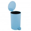Poubelle à  pédale OSAKI 3L Bleu Clair mat MSV