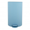 Poubelle à  pédale OSAKI 3L Bleu Clair mat MSV