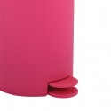 Poubelle à  pédale OSAKI 3L Rose Fuschia mat MSV