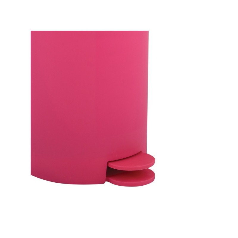 Poubelle à  pédale OSAKI 3L Rose Fuschia mat MSV