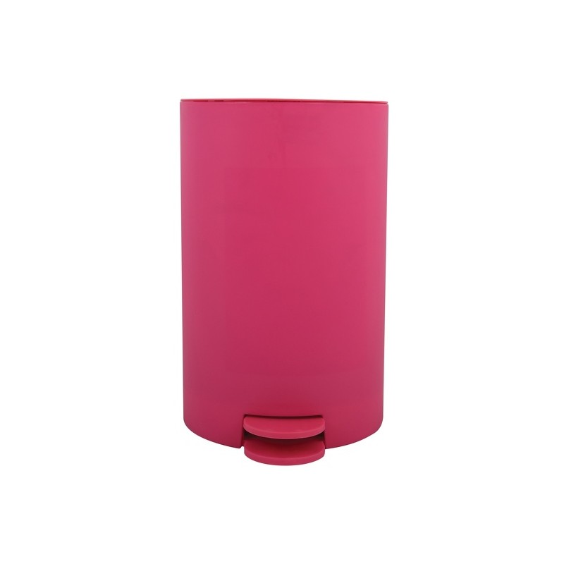 Poubelle à  pédale OSAKI 3L Rose Fuschia mat MSV