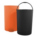 Pedal bin OSAKI 3L Matte orange MSV