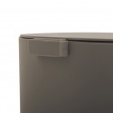 Pedal bin OSAKI 3L Matt taupe MSV