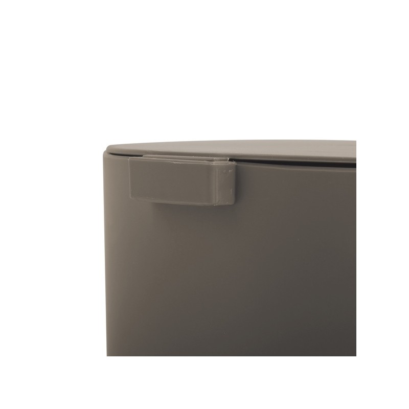 Poubelle à  pédale OSAKI 3L Taupe mat MSV