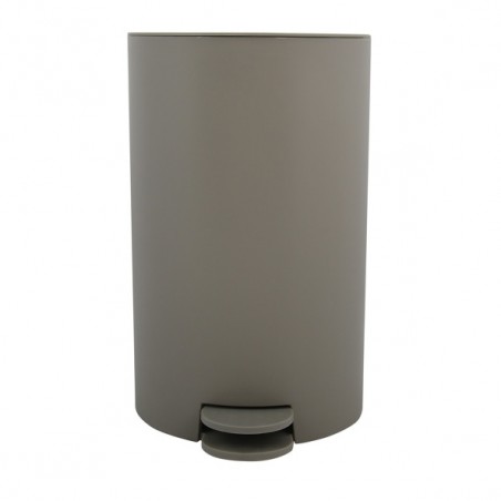 Poubelle à  pédale OSAKI 3L Taupe mat MSV