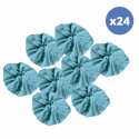 Set mit 24 Mikrofaser-Moppfransen MSV