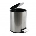 Poubelle à  pédale Inox RIKU 3L Brossé Spirella
