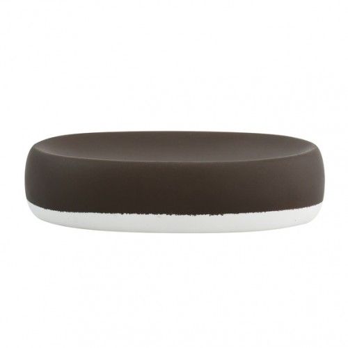 Porte Savon Céramique CAGLIARI Chocolat MSV