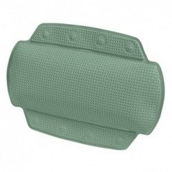 Cojín  cabeza de baño de PVC ALASKA 32x23cm Verde musgo Spirella