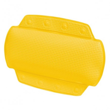 Spirella Badewannenkissen PVC ALASKA 32x23cm Gelb