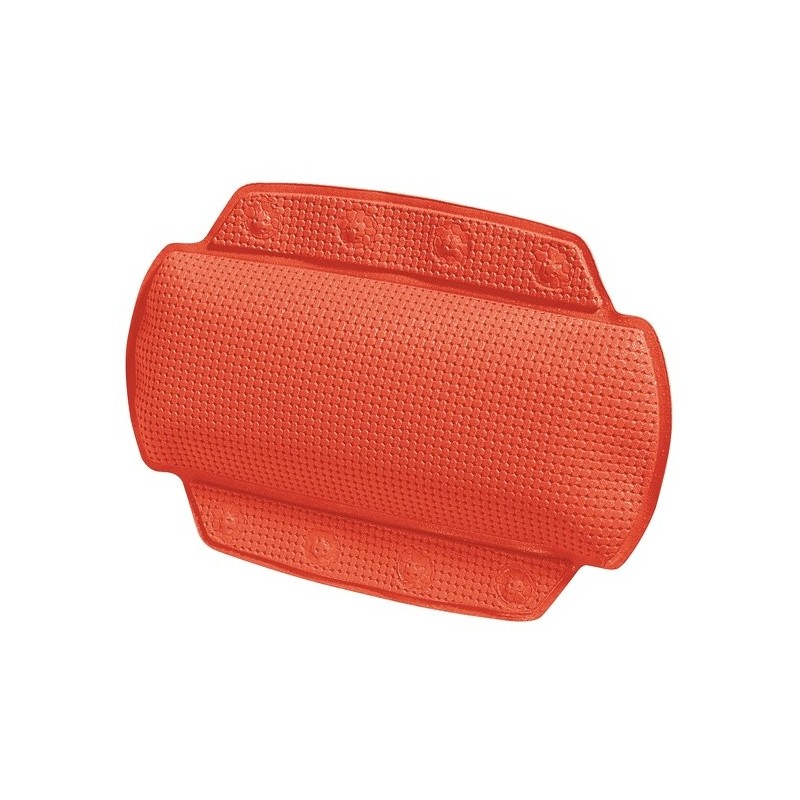 Spirella Badewannenkissen PVC ALASKA 32x23cm Rot