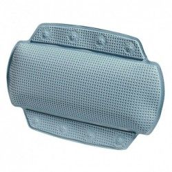 Cojín  cabeza de baño de PVC ALASKA 32x23cm Spirella Gris