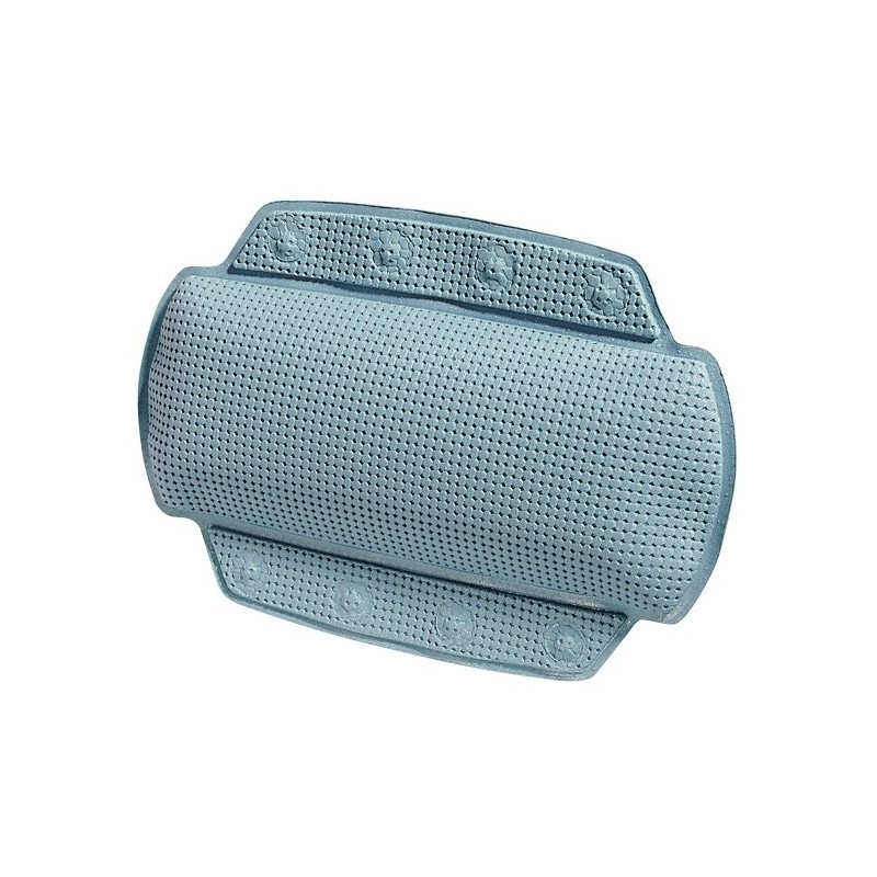 Cojín  cabeza de baño de PVC ALASKA 32x23cm Spirella Gris