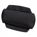 PVC bath cushion ALASKA 32x23cm Black Spirella