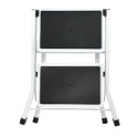 Escalera 2 peldaños de acero ligeros, plegables y antideslizantes, máx. 150 kg MSV