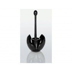 Toilet Brush EGG Black Spirella