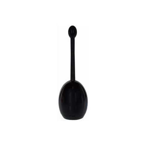 Escobilla de Baño HUEVO Negro Spirella