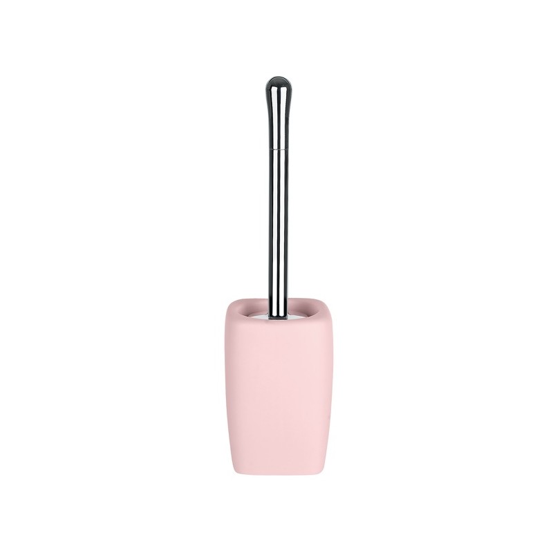 Toilet brush with ceramic holder RETRO PinkPastel Spirella