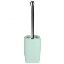 Escobillero con soporte cerámico RETRO Verde Pastel Spirella
