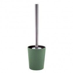 Toilet Brush with Bamboo Fiber Holder TAKEO Green Basil Spirella