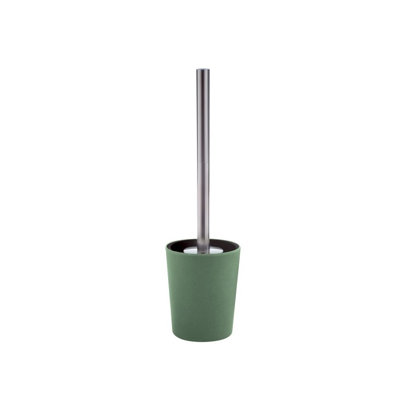 Toilet Brush with Bamboo Fiber Holder TAKEO Green Basil Spirella