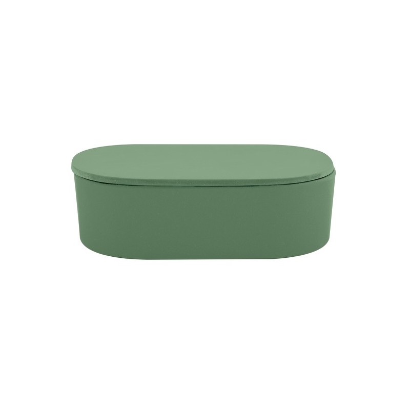 TAKEO Bamboo Fiber Cotton Box Basil Spirella Green