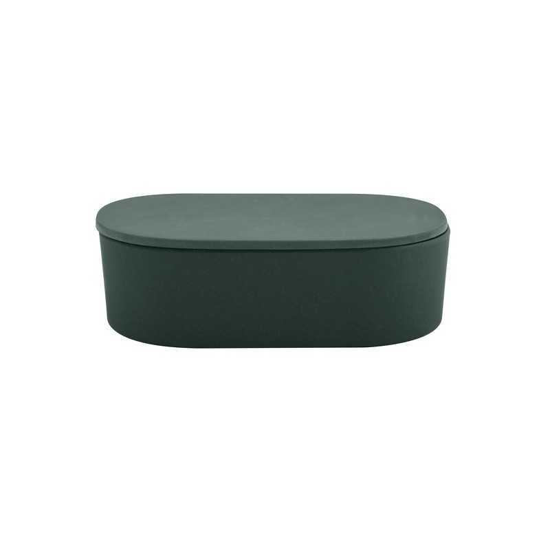 Cotton Box Bamboo Fibers TAKEO Dark Green Spirella