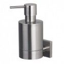 Soap dispenser to fix Chrome-plated stainless steel NYO Spirella Gray