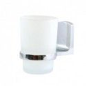 Tumbler to fix Glass & Chrome TAKU Transparent Spirella