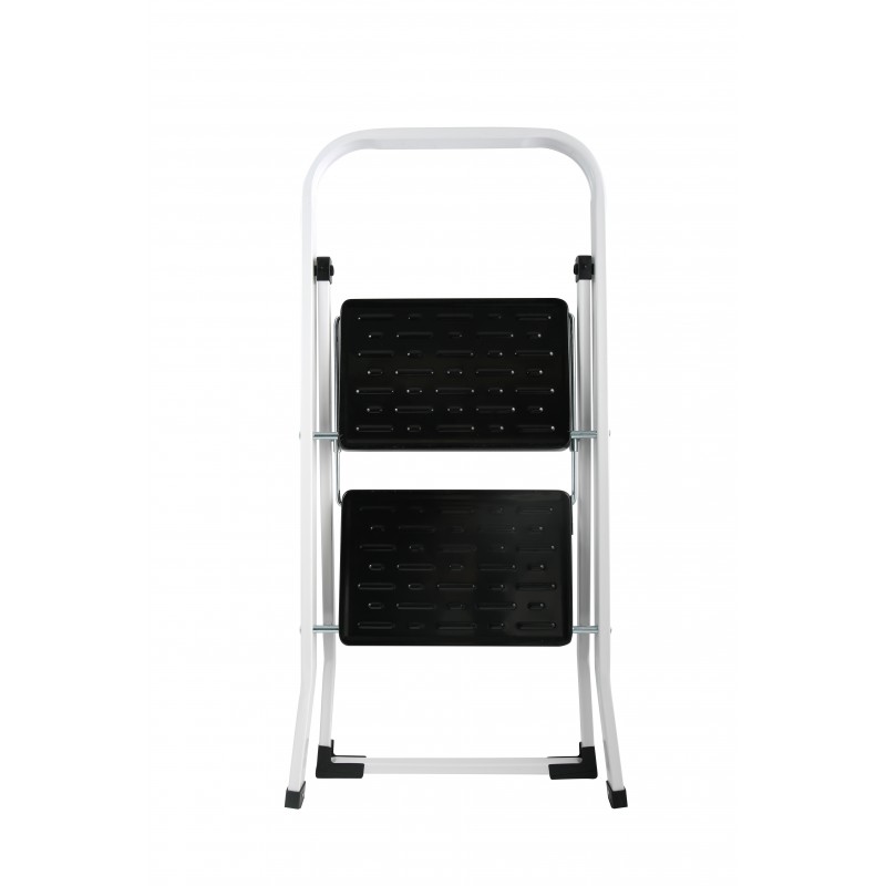 Escabeau 2 Marches pliant en Acier Max 150kg (49x43,5x83,5cm) MSV
