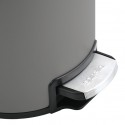 Pedal bin RIKU 5L Stainless Steel Matt Gray Spirella