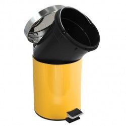 MSV Poubelle à  pédale Inox 3L Safran