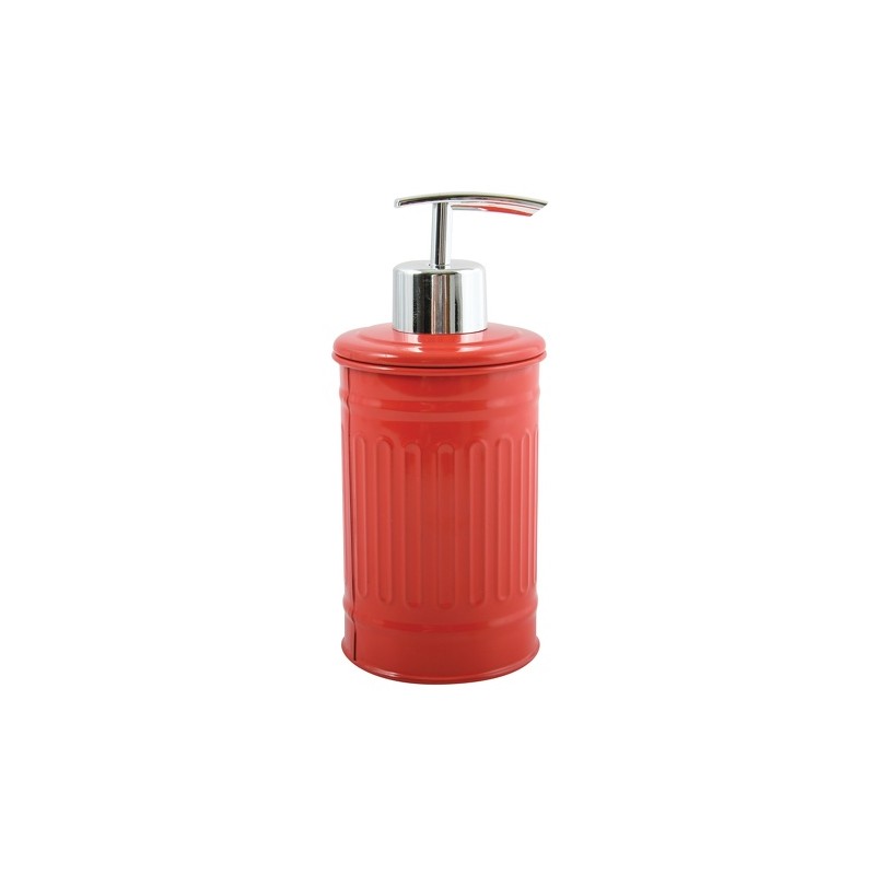 Soap dispenser Steel HABANA Red MSV