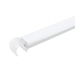 Ceiling support for shower bar model MAGIC UNIVERSAL White Spirella