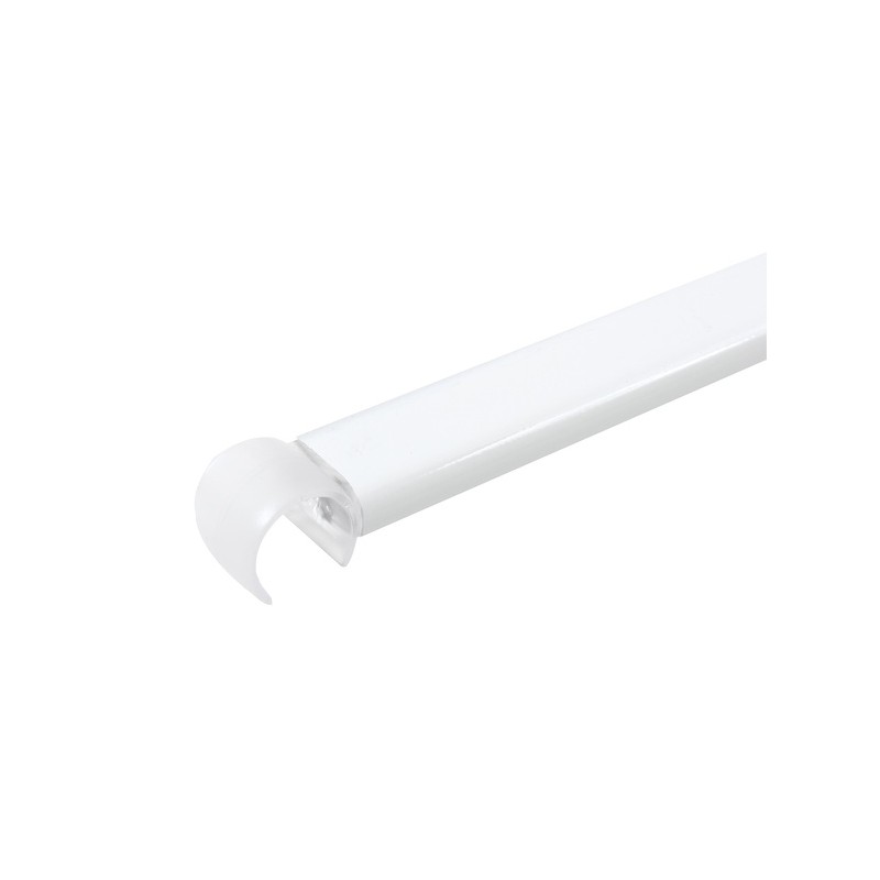 Ceiling support for shower bar model MAGIC UNIVERSAL White Spirella