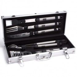 MSV Spezial-Grillkoffer x 5 Edelstahlartikel