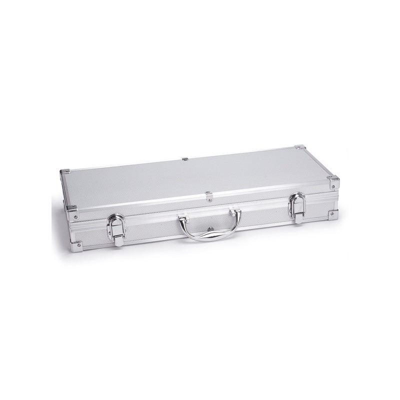 Special Barbecue case x 5 stainless steel items MSV