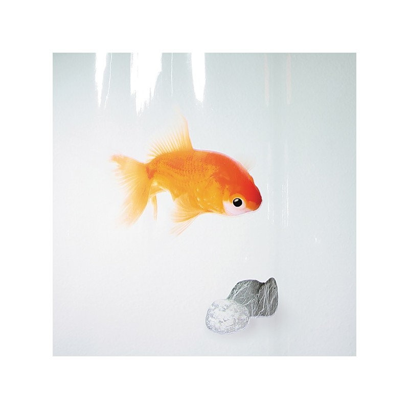Cortina de ducha PEVA GOLDFISH 180x200 cm con estampado de peces Spirella