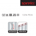 Spirella Duschvorhang Organic PEVA 120x200cm Sand