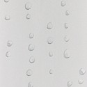 Rideau de douche Polyester WET 240x200cm Blanc effet perlé Spirella