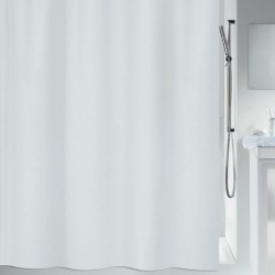 Cortina de ducha Poliéster MAYA 180x200cm Blanco Spirella