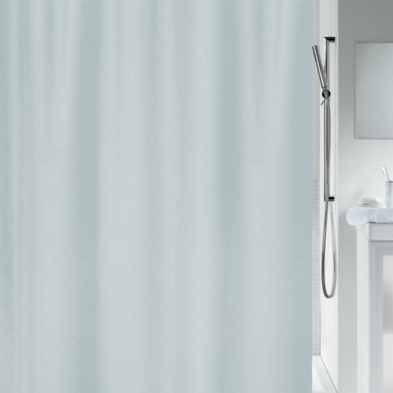 spirella Rideau de douche Polyester MAYA 180x200cm Gris Spirella