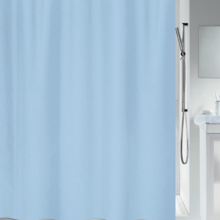 Spirella Duschvorhang MAYA Polyester 180x200cm Hellblau