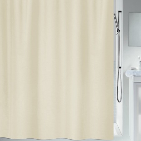 Cortina de ducha Poliéster MAYA 240x180cm Beige Arena Spirella