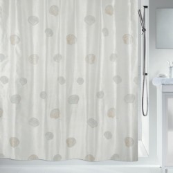 Polyester Shower curtain ATLANTIS 180x200cm Beige Spirella