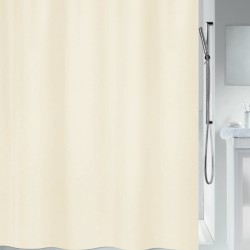 PRIMO Cortina de ducha de poliéster 180x180 cm Beige Spirella