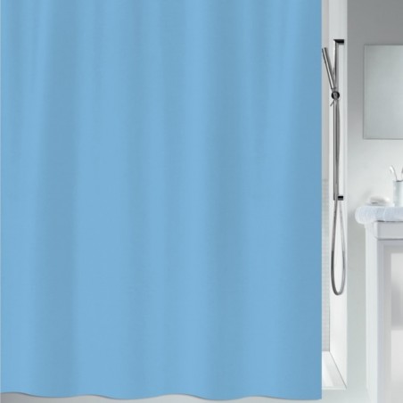 Polyester Shower curtain PRIMO 180x180cm Sky Blue Spirella