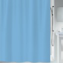 PRIMO Cortina de ducha de poliéster 240x200cm  azul cielo Spirella