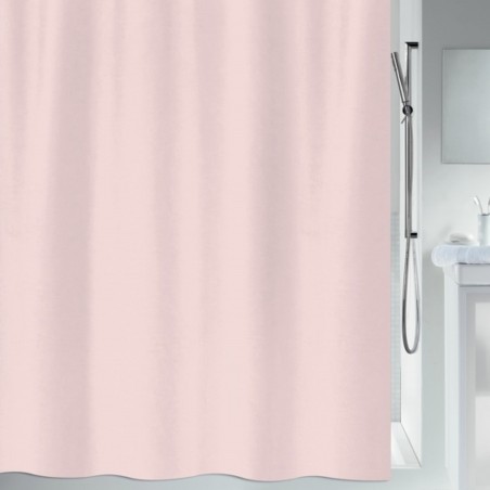 Polyester Shower curtain PRIMO 120x200cm Light Pink Spirella